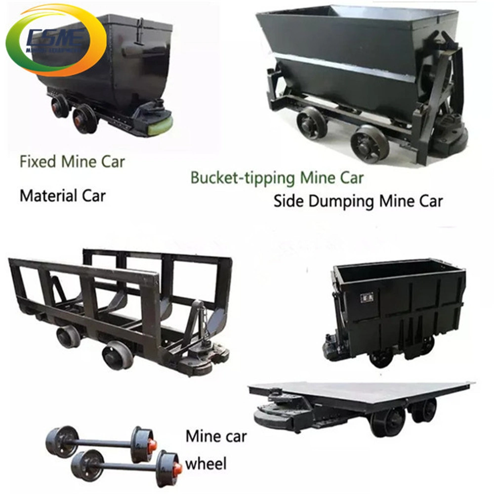 Coal Machinery Mining Flat Rail Wagon Flat Mining Car